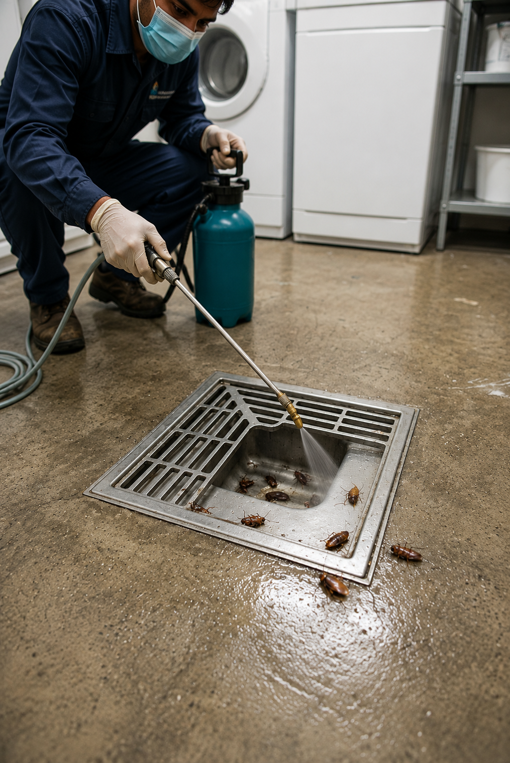 Cockroach control service - prevention and exclusion solutions in Coimbatore