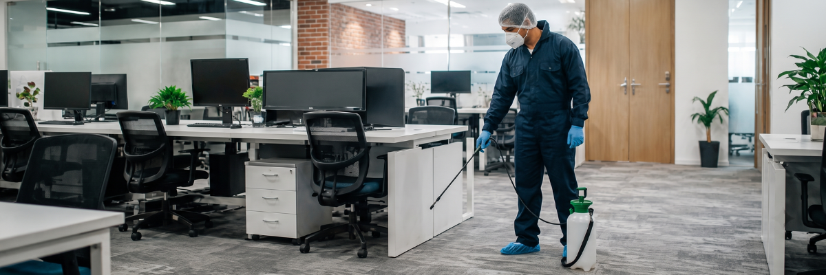 Commercial pest control service for offices in Coimbatore