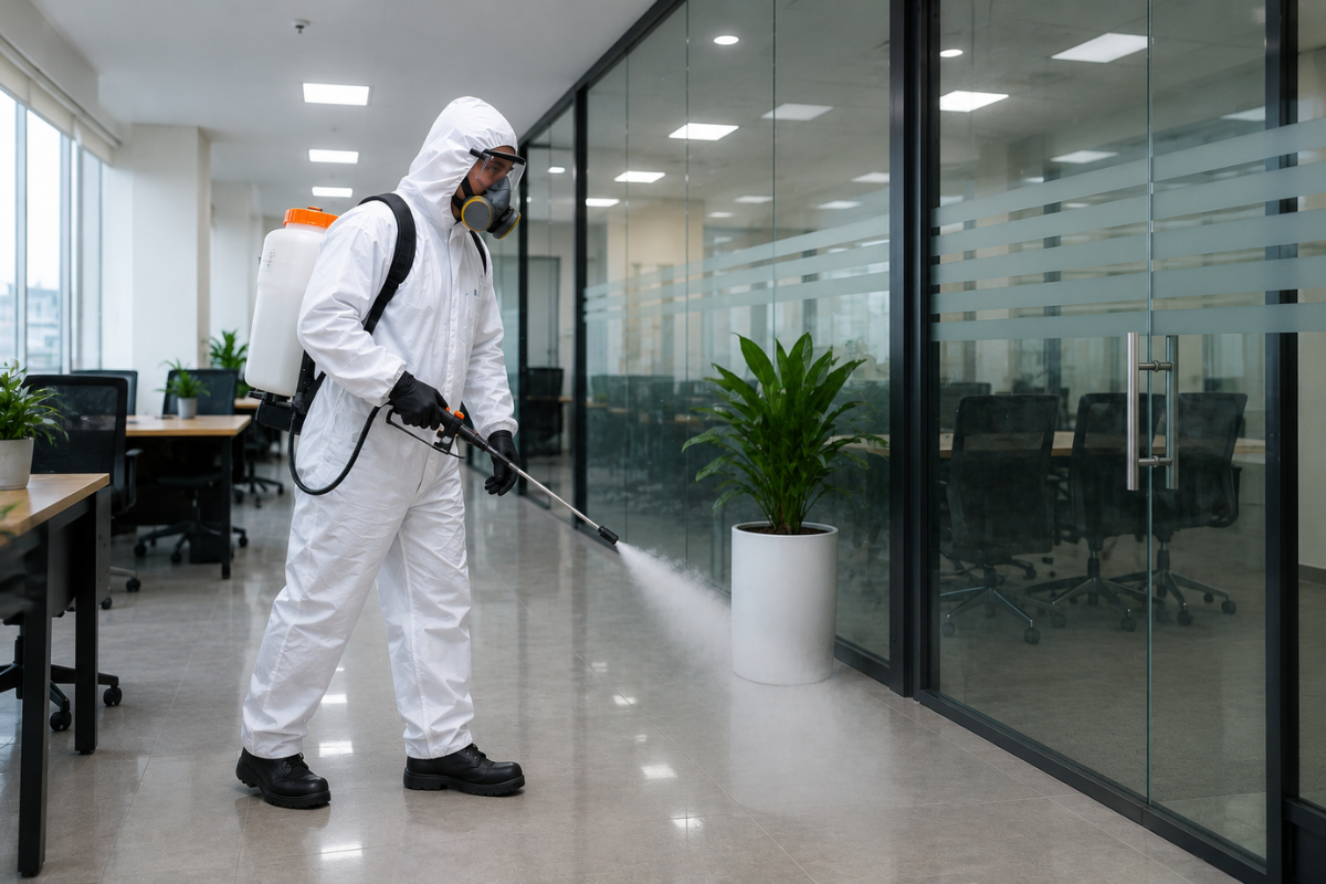 Commercial space pest control service in Coimbatore
