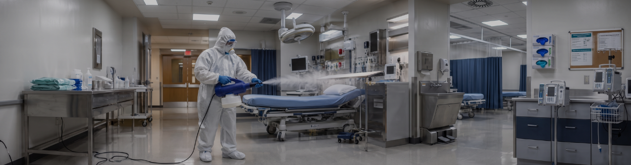 Professional disinfection service in Coimbatore