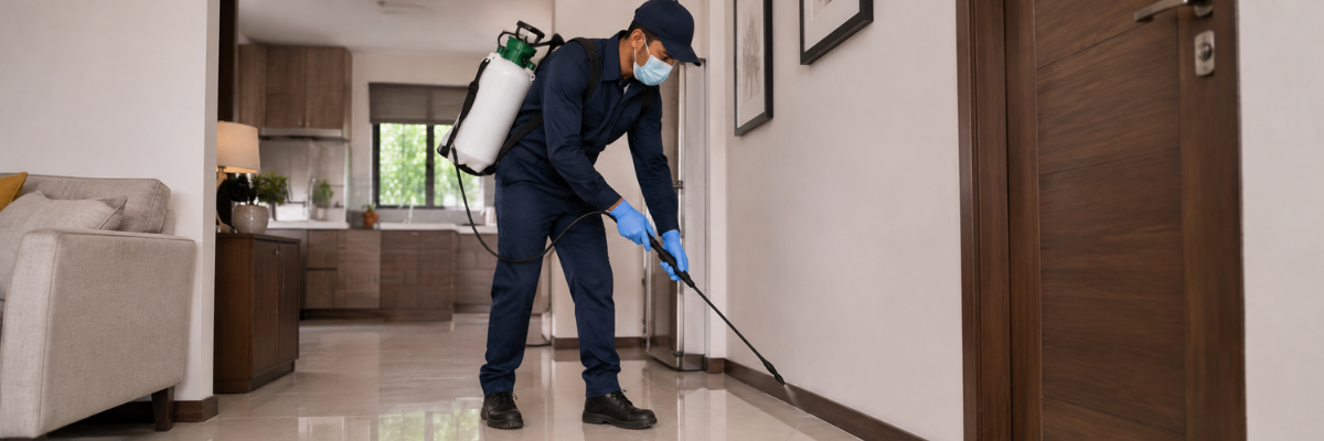 How often to get general pest control treatment in Coimbatore
